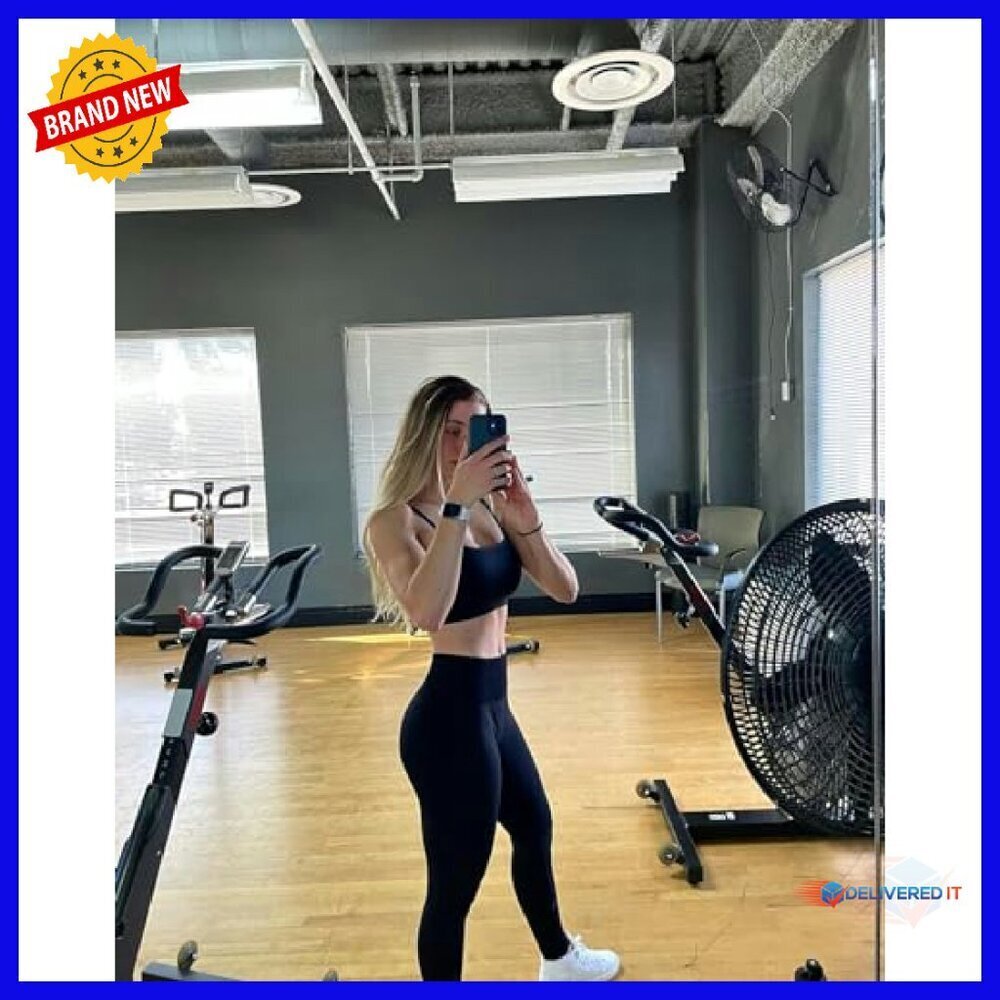 Power Workout Leggings Tummy Control Squat Proof 7/8 Length - Picture 6 of 7
